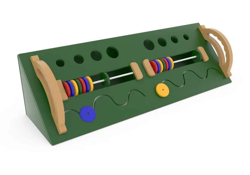 Slide-N-Slots Sensory Box
