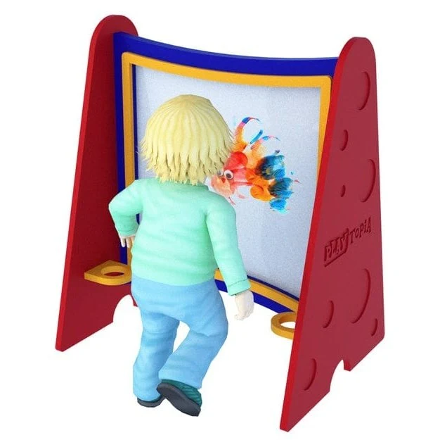 Portable Finger Paint Easel