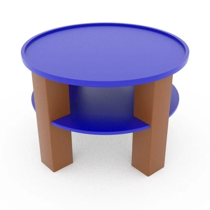 Craft Table With Raised Edge