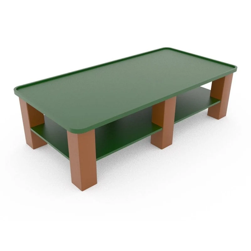 Craft Table With Raised Edge