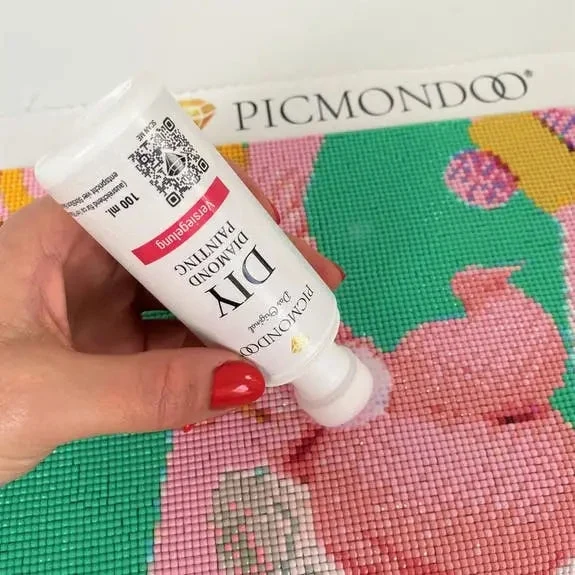 Peinture diamant, scellage, 100 ml.