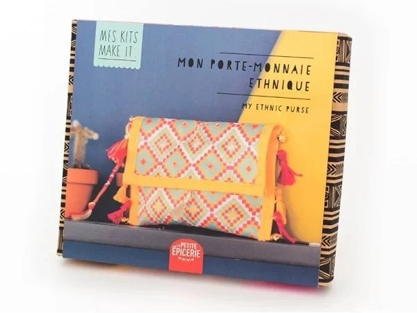 KIT DO IT YOURSELF MON PORTE-MONNAIE ETHNIQUE