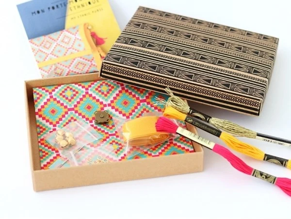 KIT DO IT YOURSELF MON PORTE-MONNAIE ETHNIQUE