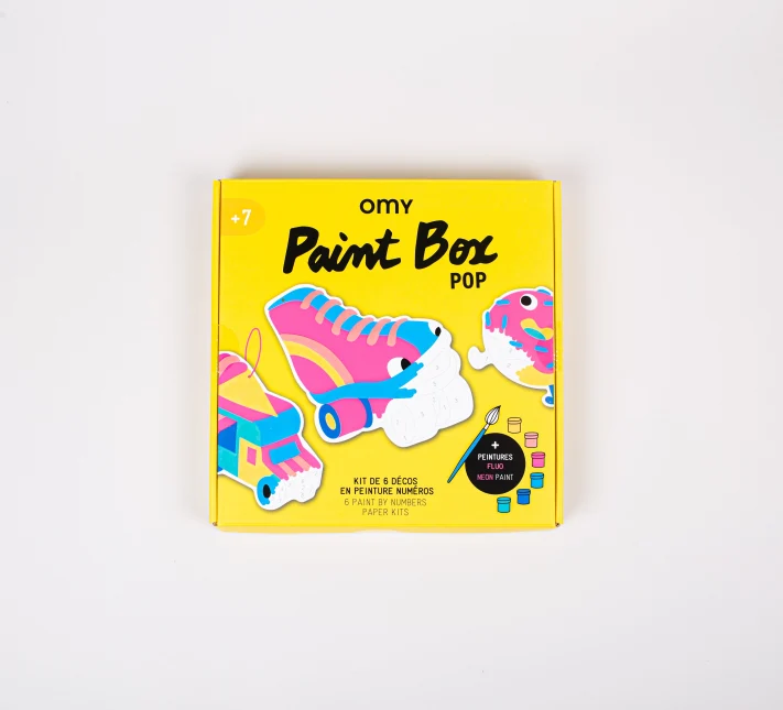 POP - PAINT BOX OMY - Peinture par numéros