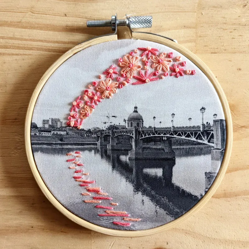 Toulouse - mini kit de broderie