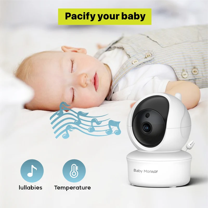 SM650 5-Inch No-WiFi Baby Monitor with Camera