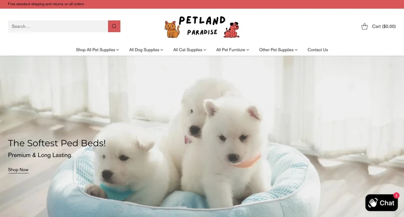 Buy A Mega Pet Dropship Store | Built From Scratch