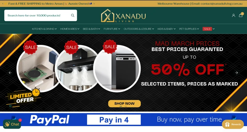 Xanadu Living (2 Years Trading) 150K+ In Sales
