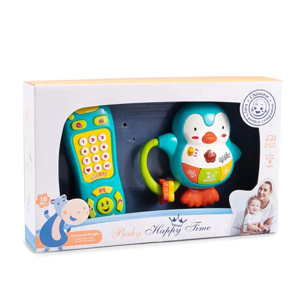 CHIMSTAR - Pack d'un hochet et téléphone