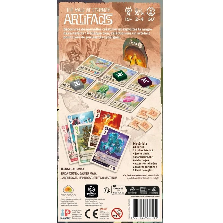 The Vale of Eternity Artifacts