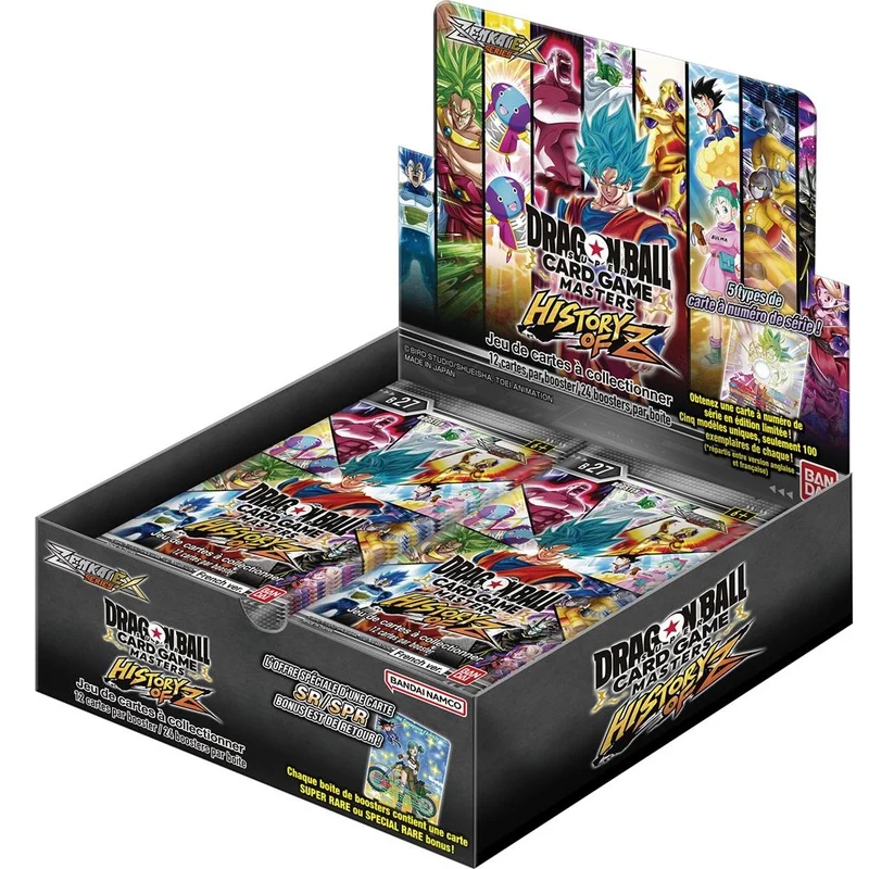 Boite 24 boosters cartes Dragon Ball Zenkai S10 FR
