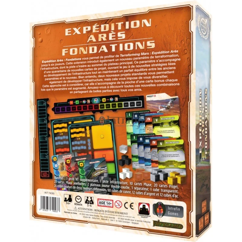 Terraforming Mars Expédition Ares - Fondations