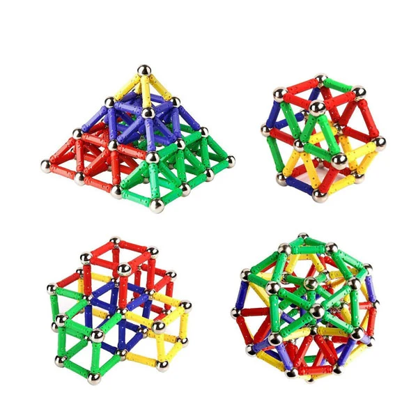 Jeu des pièces magnétiques 168 pcs
