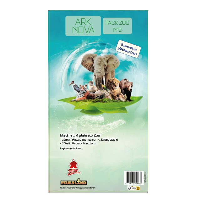 Ark Nova Pack plateaux zoo recto/verso 2