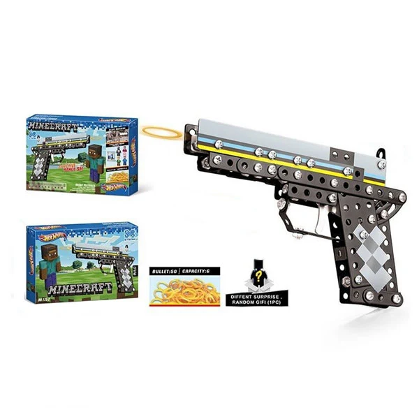 HotWheels - Minecraft pistolet à assembler
