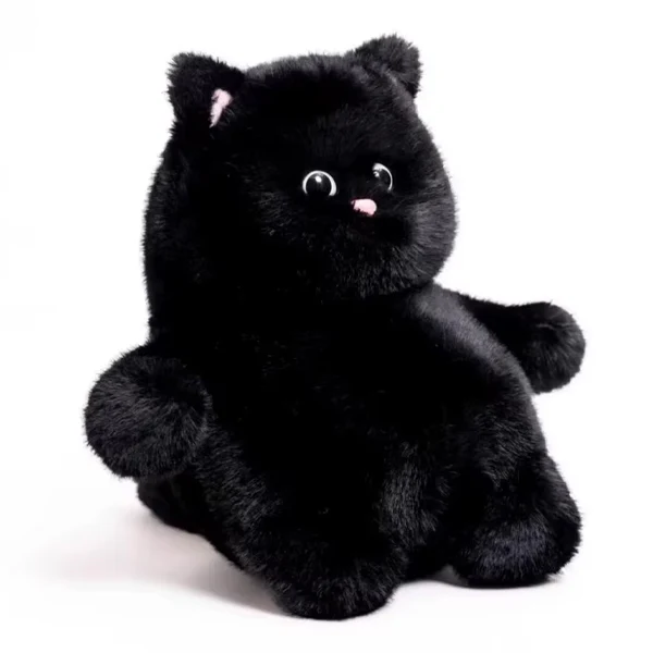 Peluche Chat noir 32 cm