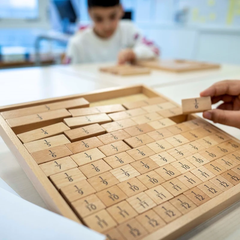 Blocs de fractions
