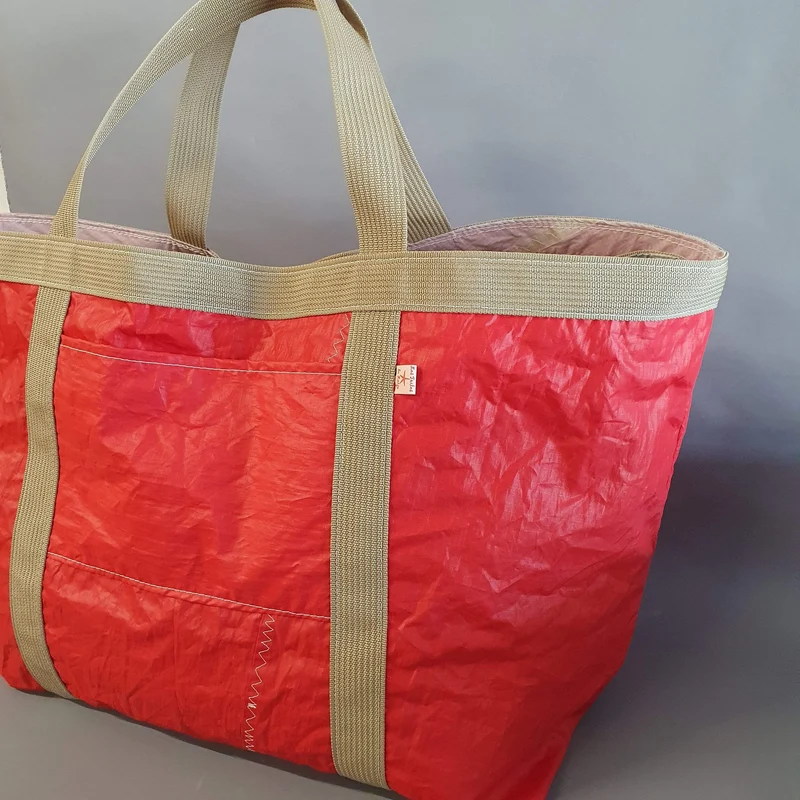Cabas Grand Large Rouge