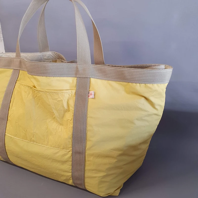Cabas Grand Large Jaune