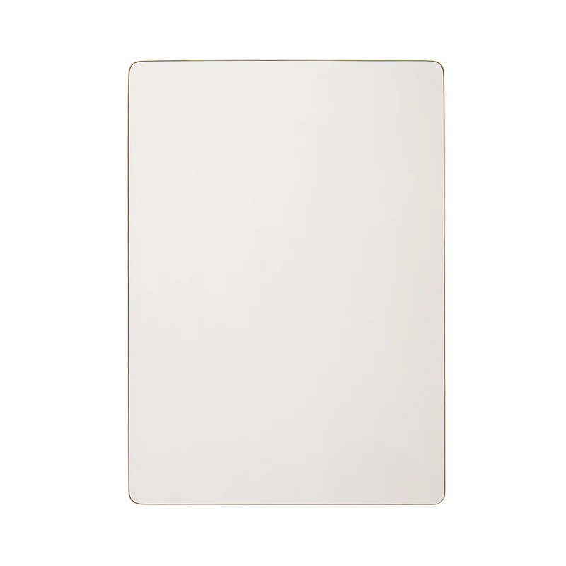 Plateau de table 70 x 50 x 2 cm - blanc