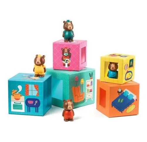 Djeco Stacking Game Topanihouse - Jeu d'empilement