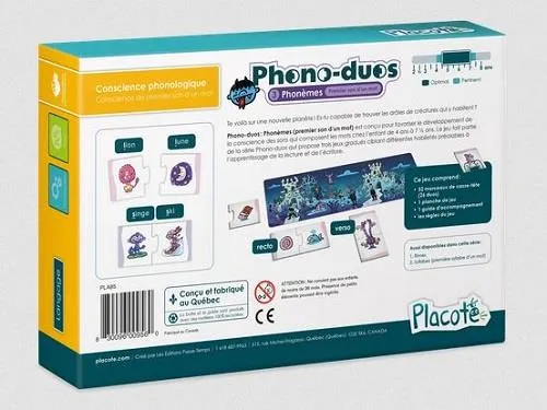 Placote Phono-duos: Phonèmes