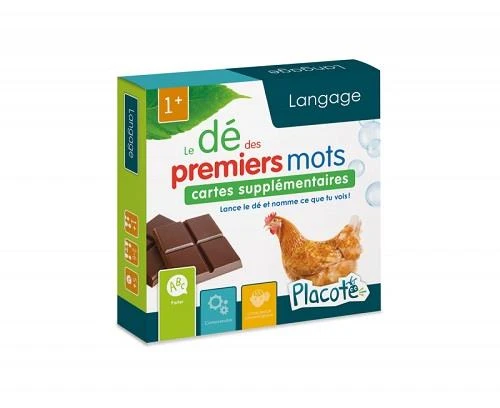 Placote Le dé des premiers mots cartes supplémentaires