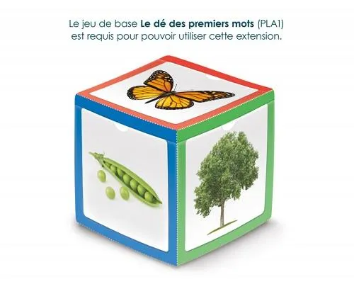Placote Le dé des premiers mots cartes supplémentaires
