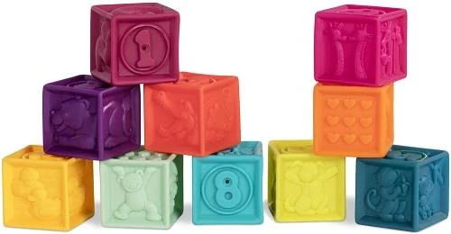 Battat One Two Squeeze Blocks / Blocs de compression Un Deux