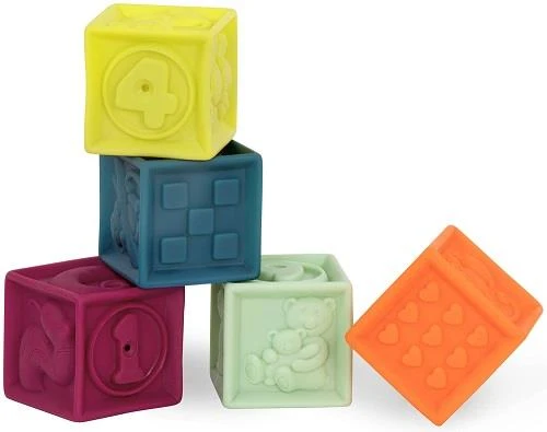 Battat One Two Squeeze Blocks / Blocs de compression Un Deux