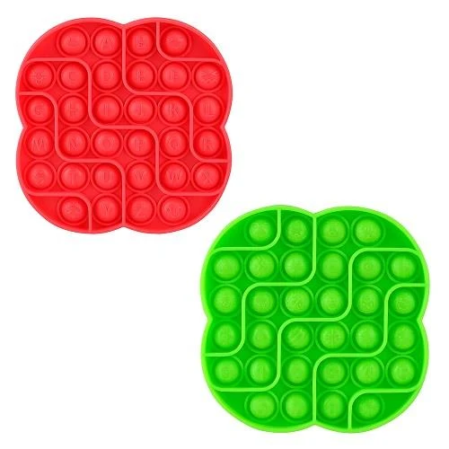 Busy Sensory Popper Alphabet Red - Popper Sensoriel Actif Alphabet Rouge