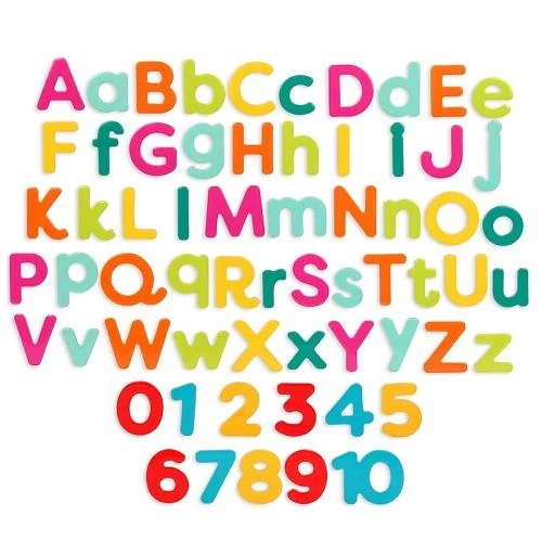 B. Toys Marvelous Magnets Letters & Numbers - Merveilleux Aimants Lettres et Chiffres