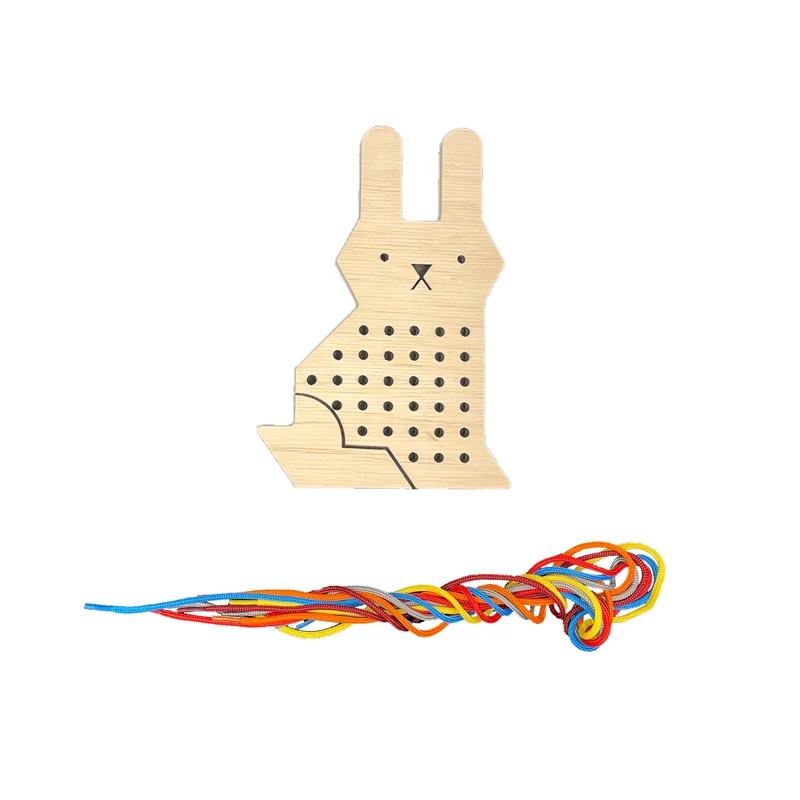Forme à lacer - Le lapin