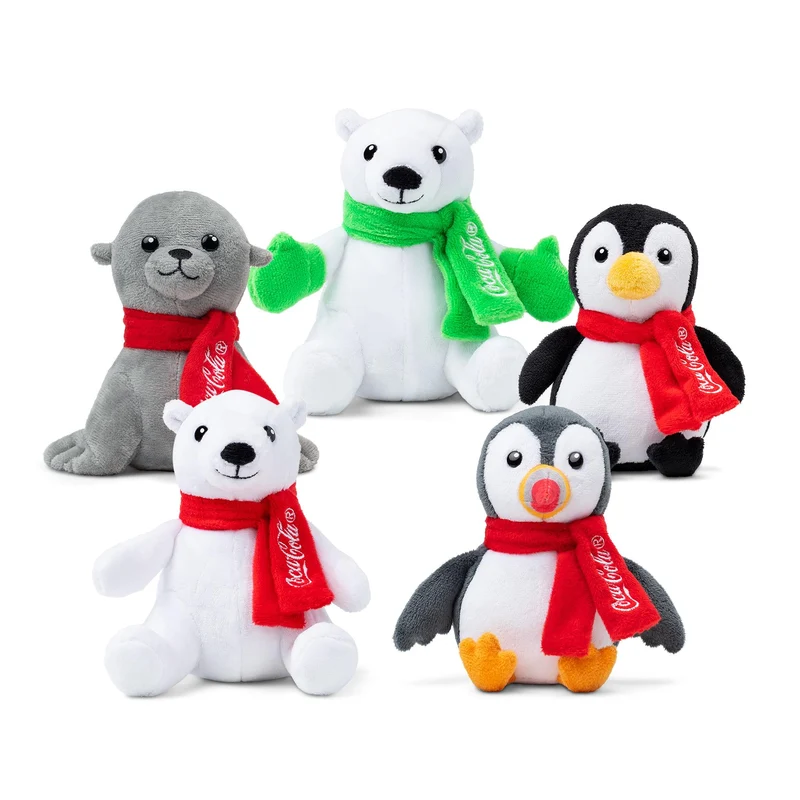 Coca-Cola Pop Cans Collectable Plush (Surprise Assorted) / Canette Coca-Cola Peluche à collectionner. (surprise assortie)