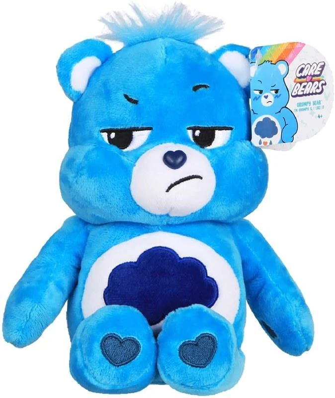 Care Bears Plush Grumpy Bear (Blue Cloud) - peluche (nuage bleu)