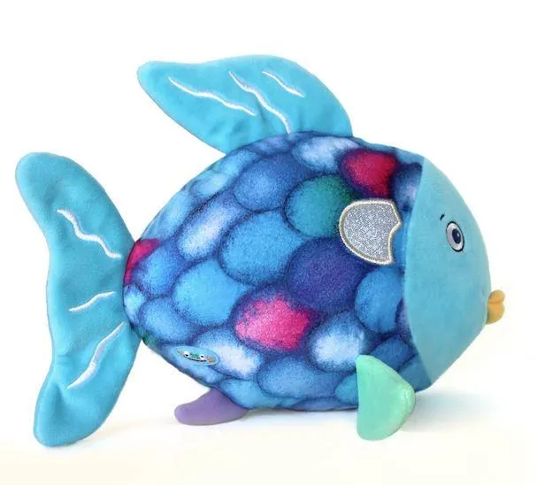 The Rainbow Fish Plush - Le poisson arc-en-ciel Peluche