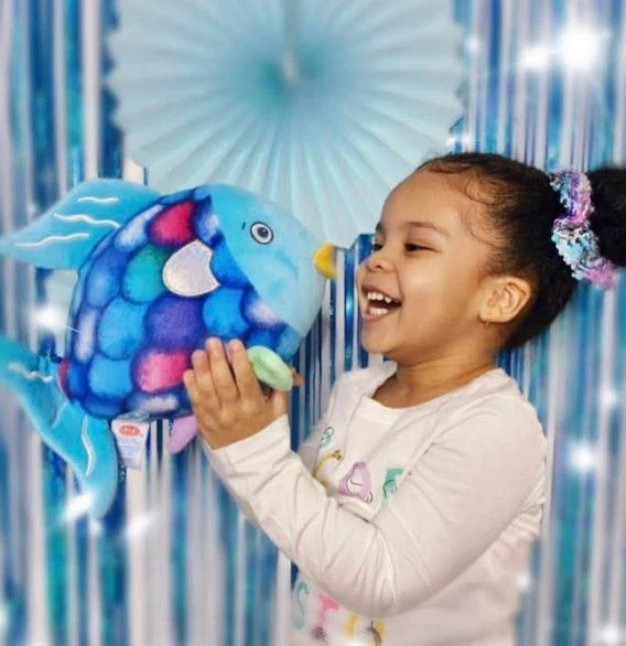 The Rainbow Fish Plush - Le poisson arc-en-ciel Peluche