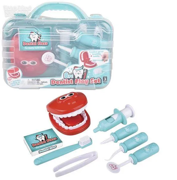 Dentist Play Set - Ensemble de jeu de dentiste (8 pcs)