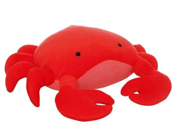 Manhattan Toy Velveteen Plush Crabby Abby - Crabe peluche