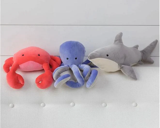 Manhattan Toy Velveteen Plush Crabby Abby - Crabe peluche