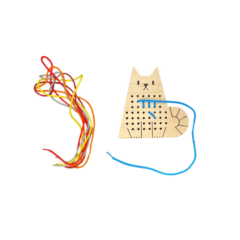 Forme à lacer - Le chat