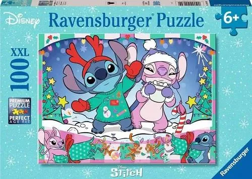 Ravensburger Disney Stitch Christmas/Noël Puzzle (100 pcs)