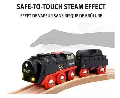 Brio Christmas Steaming Train de Noël à vapeur - 36014