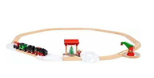 Brio Christmas Steaming Train de Noël à vapeur - 36014