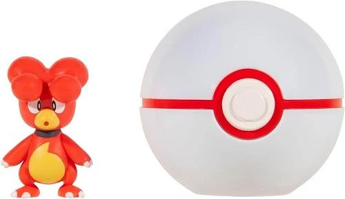 Pokemon Clip 'n' Go Magby & Premiere Ball