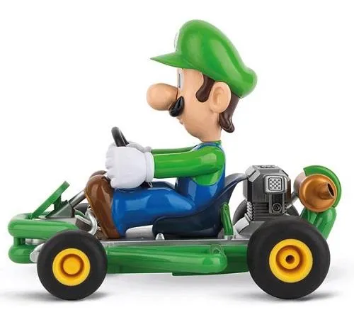 Super Mario Carrera Remote Control MarioKart Pipe Kart - Télécommande voiture à tuyaux (Luigi)