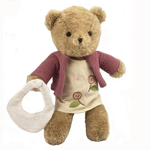 Morrissette et Habits Dans une Valise Peluche