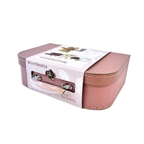 Morrissette et Habits Dans une Valise Peluche