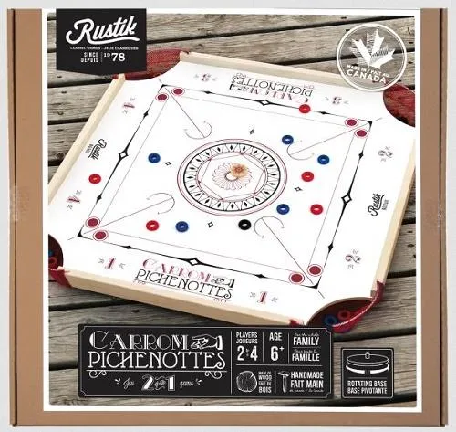 Rustik Carrom and Pinnochi (Montreal, In-Store or Pickup ONLY) / Carrom et Pichenottes(Montréal, en magasin ou à emporter SEULEMENT)