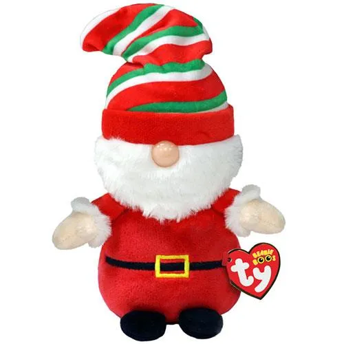 TY Beanie Boos Gnome Red/Rouge - Gnewman (Small/Petit)